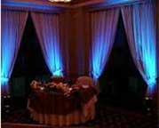 Blue UpLighting at Quince